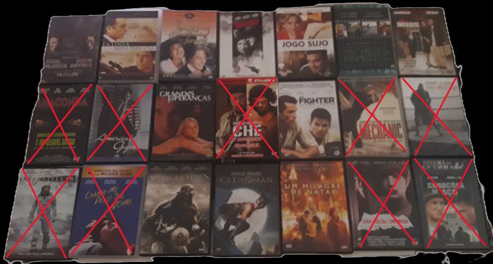 DVD's - Vários - como novos