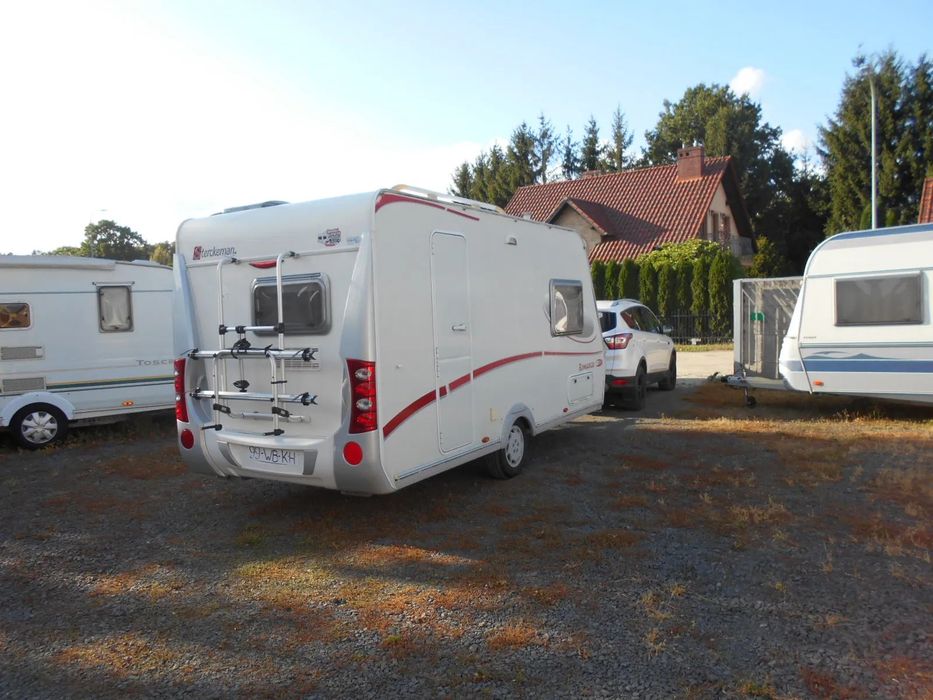 Sterckeman ROMANCE 420 CP  Jak Nowy Sterckeman 420 z Holandii +2 Namioty+Bagażnik rowerowy