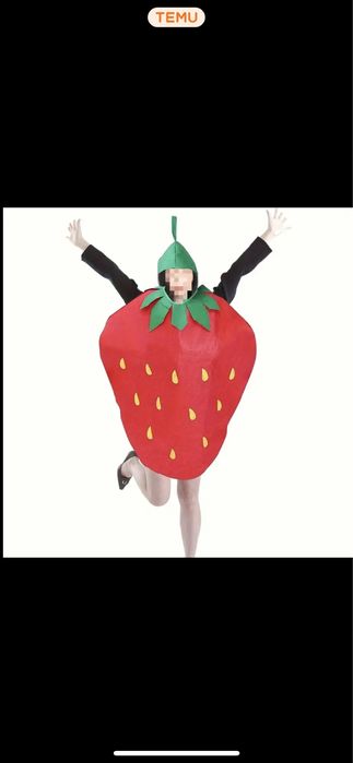 костюм полунички