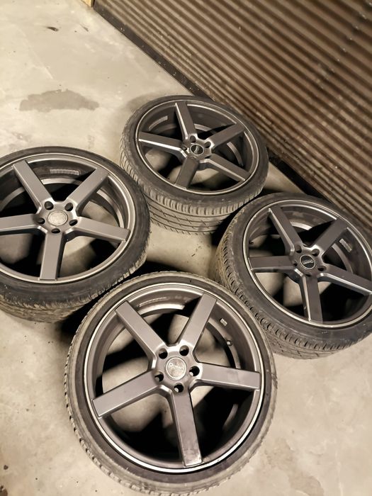Sprzedam felgi 19x112 8,5j z oponami lato