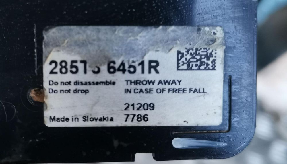sensor de ângulo de giro renault captur ii