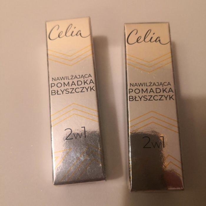 Celia nawilżająca pomadka-błyszczyk 503, 505 NOWA