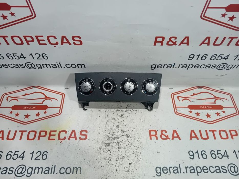 Painel Controle de Rádio Climatronic Sofagem Mercedes SLK R171