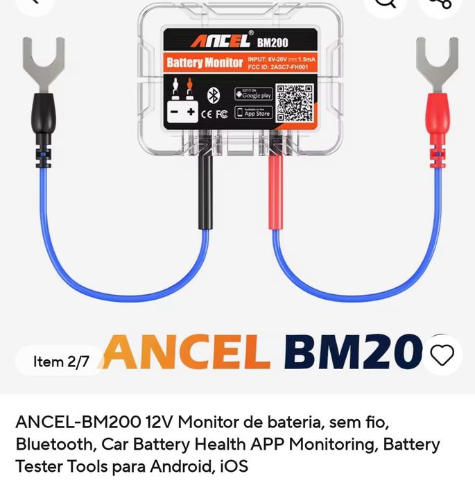 Testador bateria. Só hoje hoje!