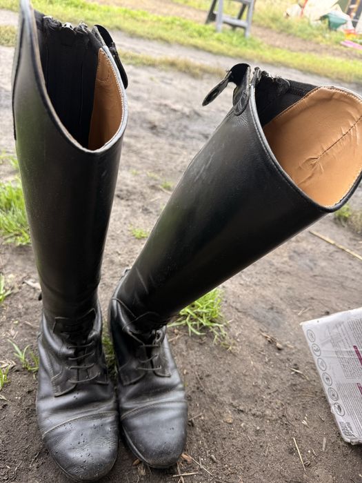 Oficerki, buty do jazdy konnej 40