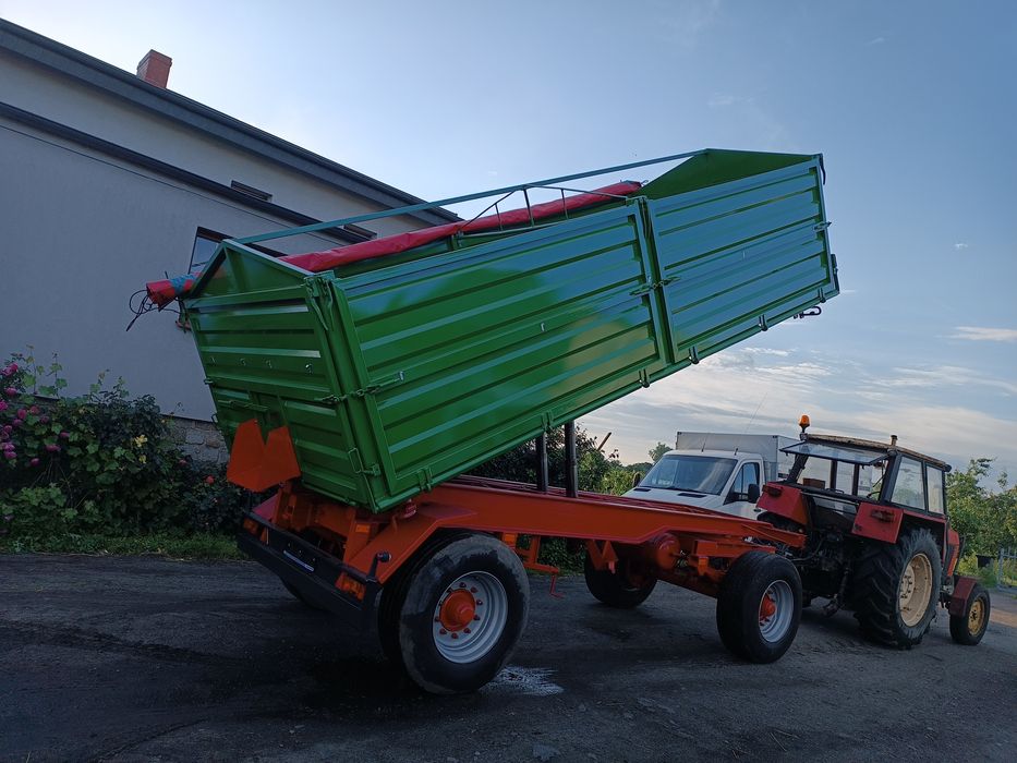 Przyczepa wywrotka 3 strony