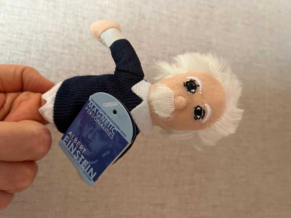 Marionete de Dedo Íman - Albert Einstein - Genial!
