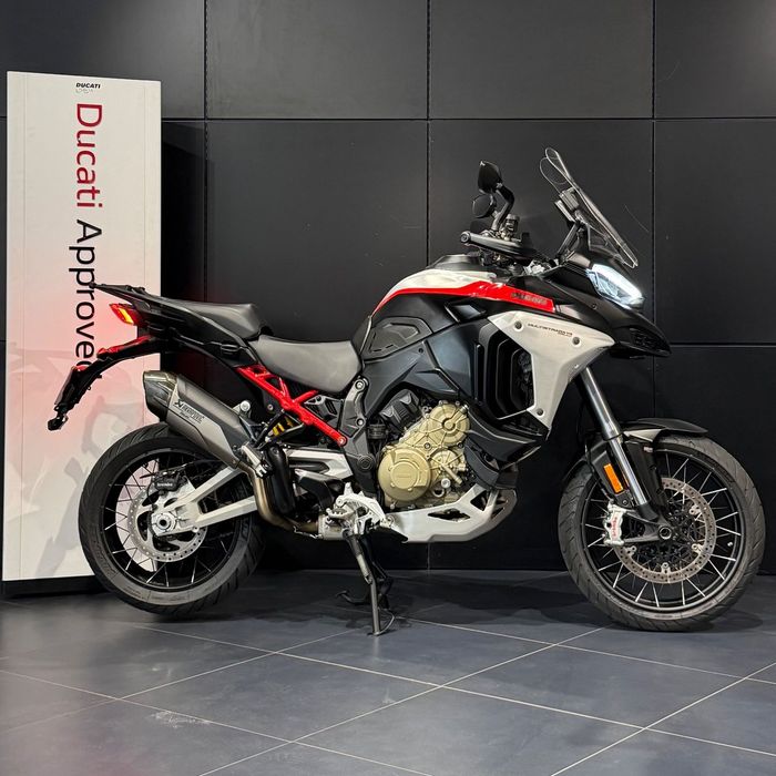 Ducati Multistrada V4 Rally Radar (Full Akrapovic)