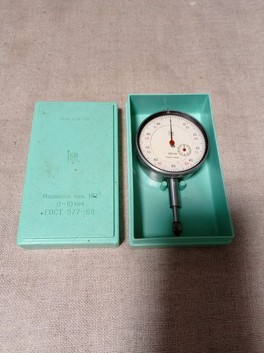 Индикатор типа ИЧ 0-10мм. СССР