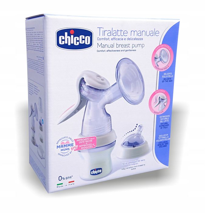 Laktator ręczny Chicco Natural Feeling do karmienia