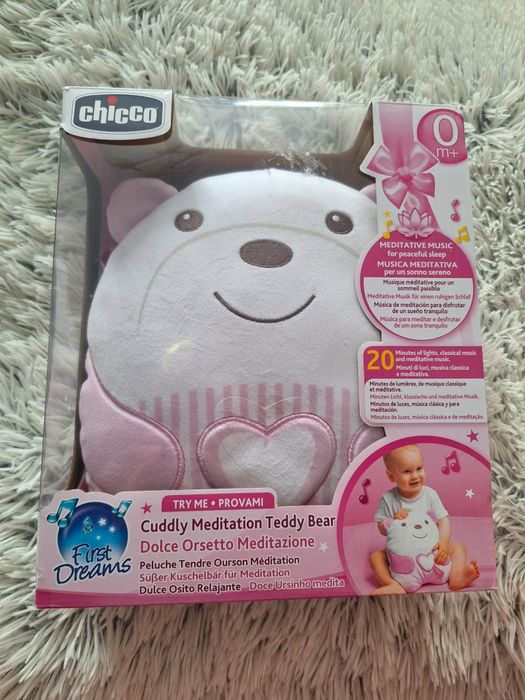 Chicco szumiś medytujący z muzyką klasyczną Cuddly Meditation Teddy