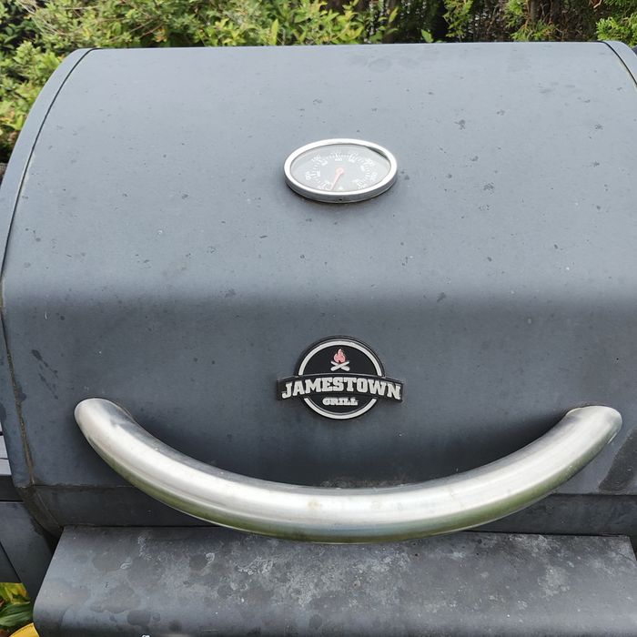 Grill wędzarnik gazowy węglowy