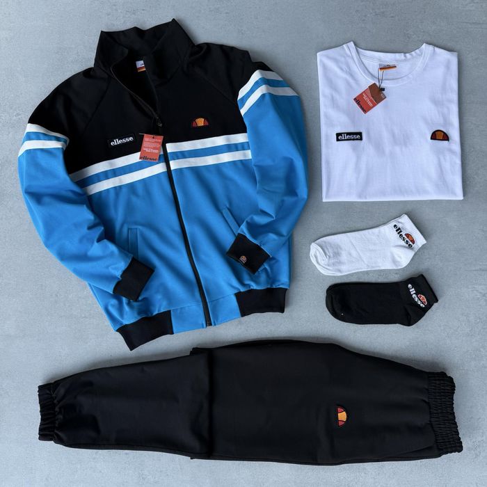 Чоловічий спортивний костюм еліс набір Ellesse [3в1] [S,M,L,XL,XXL]