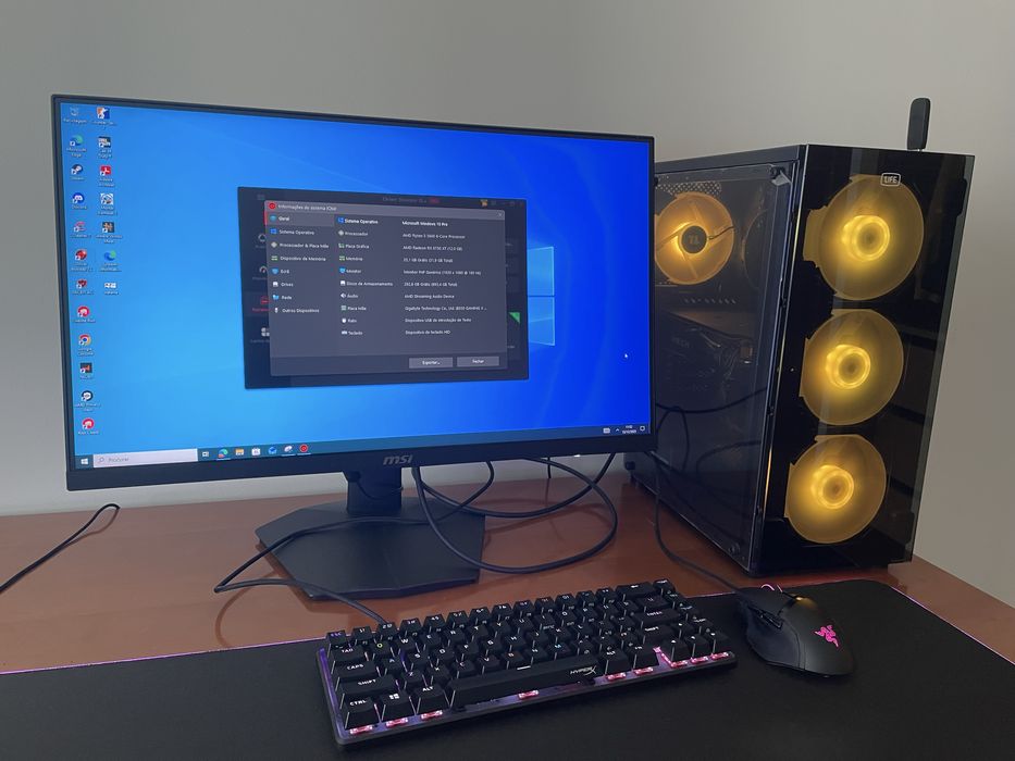 Pc Gaming Torre Ryzen 5 5600, RX 6750 XT