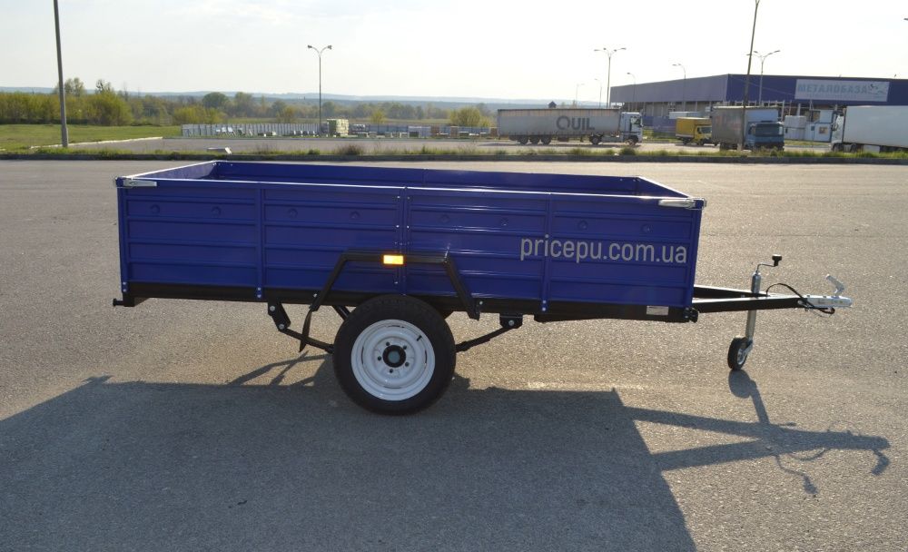 Купити міцний прицеп для Легкового Автомобіля 2.76 х 1.56 Одноосний