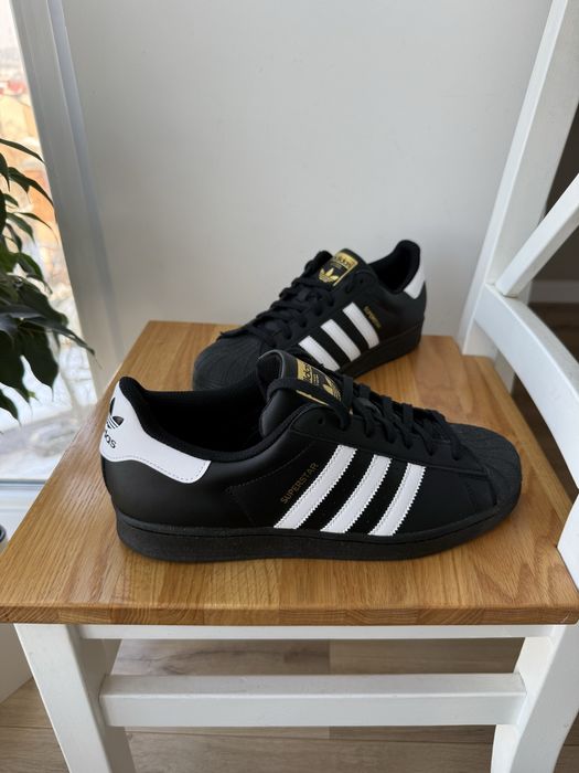 ОРИГІНАЛ 100% Adidas Superstar Leather | EG4959 шкіряні кросівки 45 р