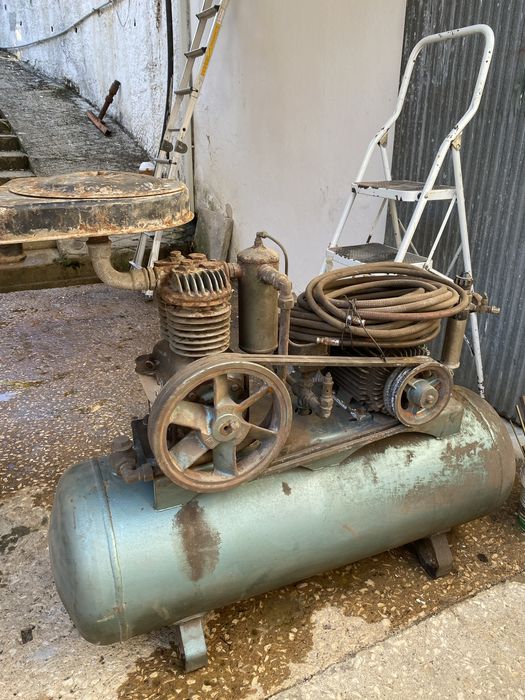 Compressor Broomwade Air Power 170L – Antigo/Industrial