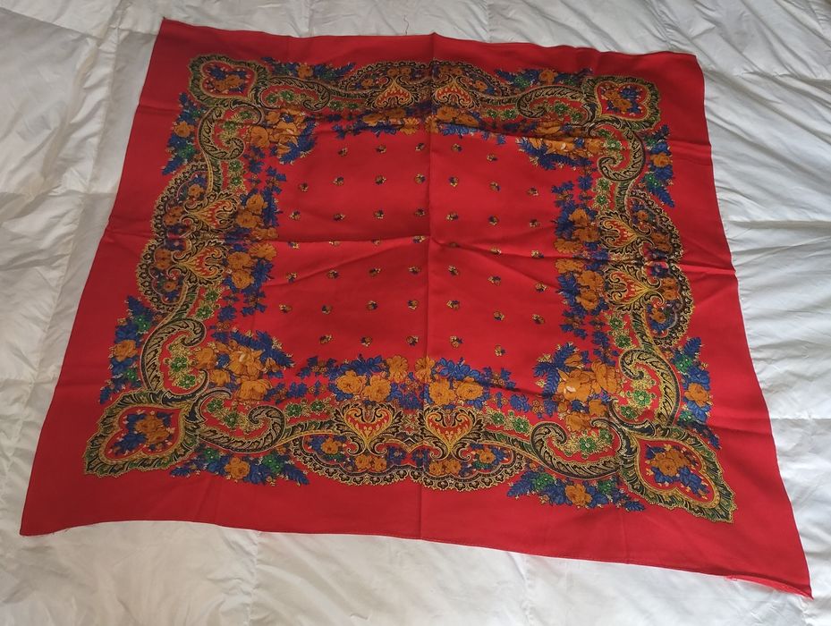 Lenço Antigo Vermelho