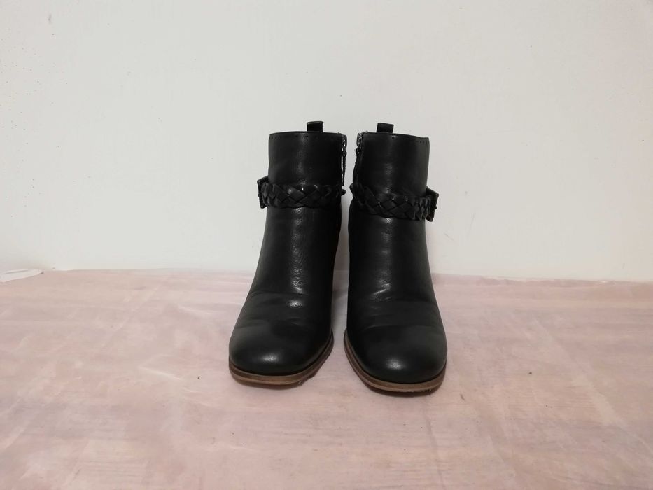 Buty botki skórzane Ecco rozmiar 40 wkładka 26 cm