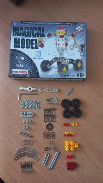 Конструктор металлический 8+ летMagical Model Iron Commander