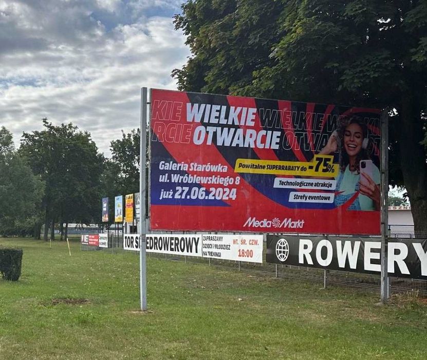 Profesjonalne Wyklejanie Billboardów, Oklejanie Bilbordów, Druk