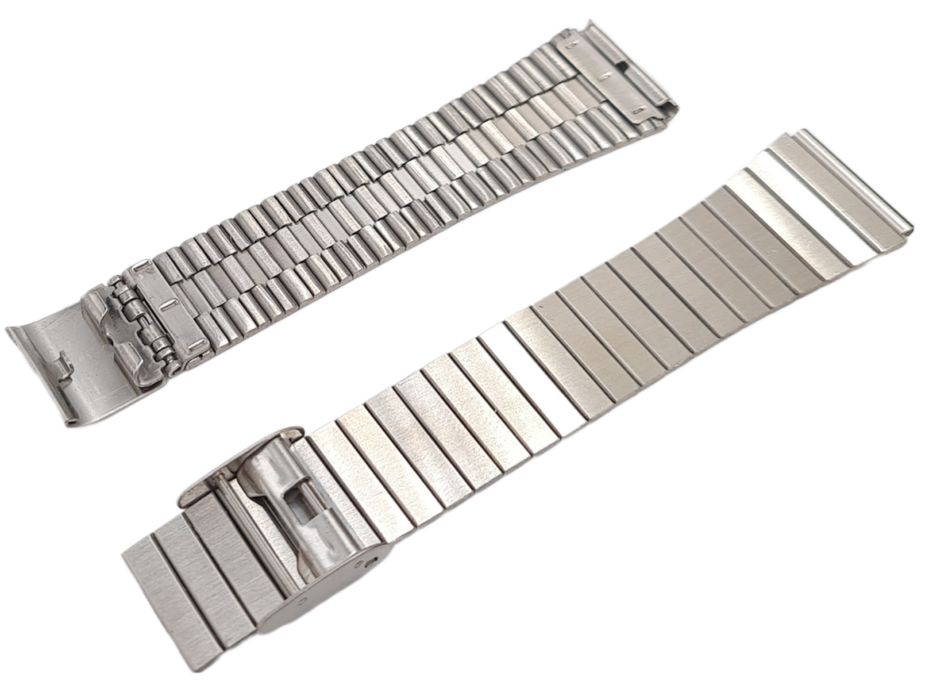 Nowa Bransoleta bransoletka do zegarka elegancka 18 mm stal nierdzewna