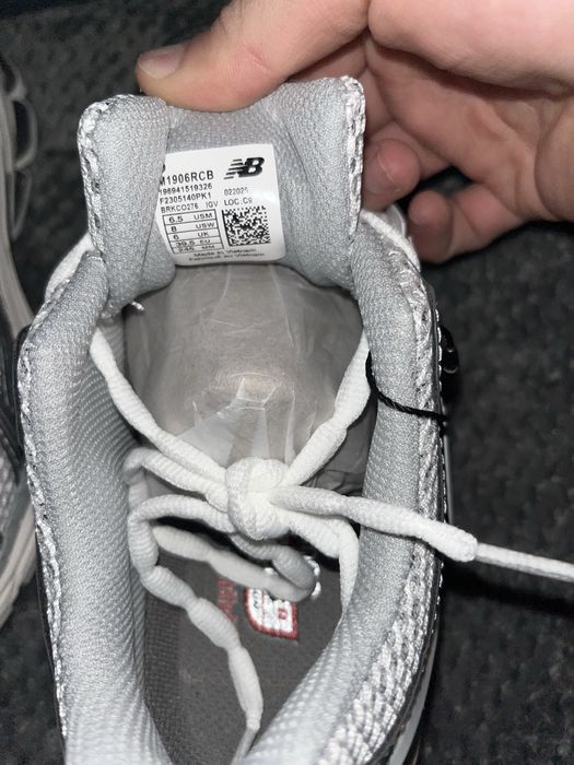 New Balance 1906R White Silver Metallic 39.5