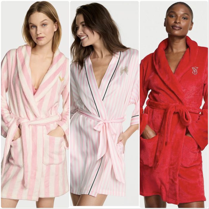 Victoria’s secret халат сатиновий XS/S M/L оригінал