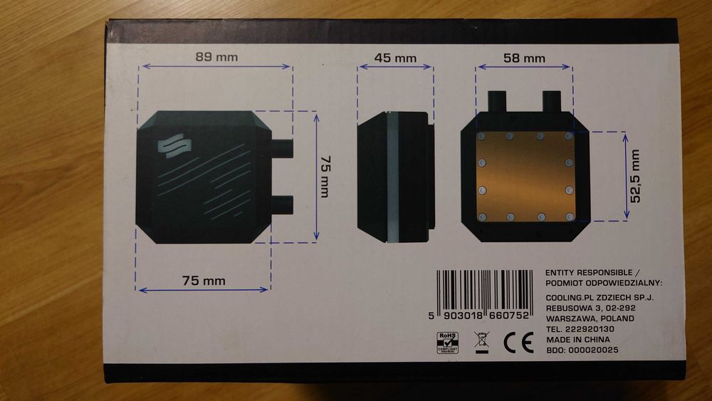 Chłodzenie wodne SilentiumPC Navis Evo ARGB 120 120mm