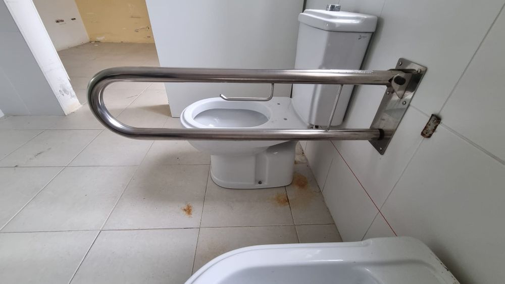 Apoio de sanita INOX