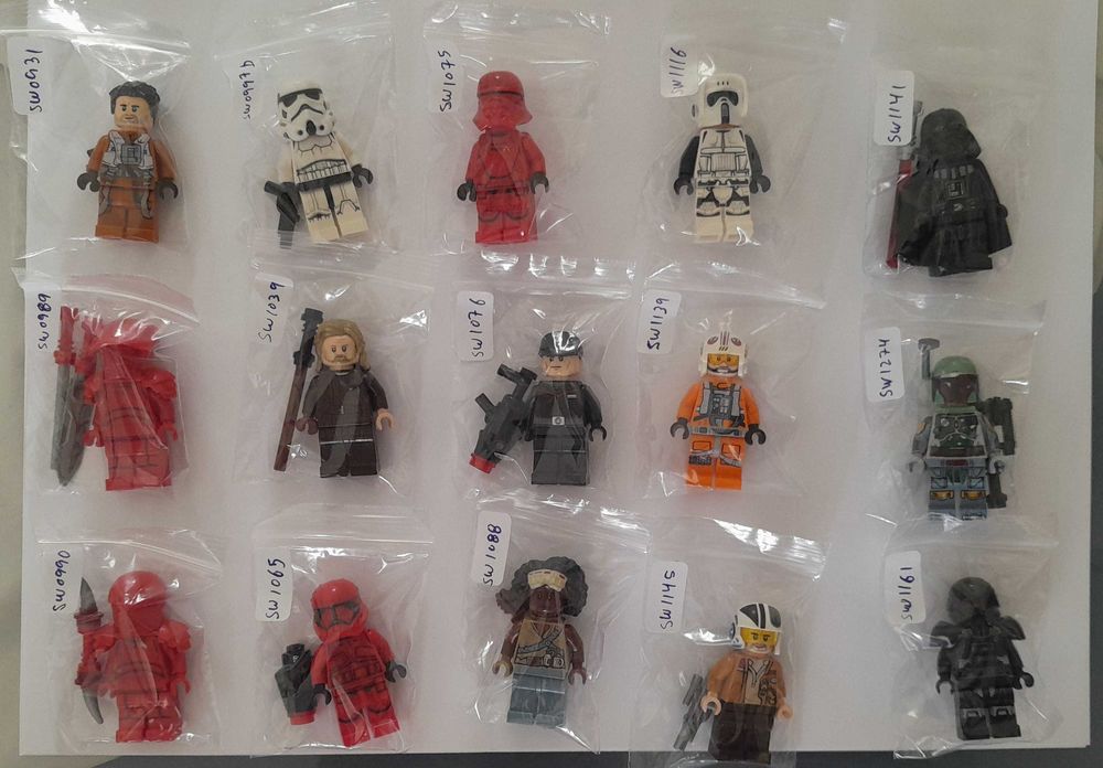 Lego Star Wars Minifiguras