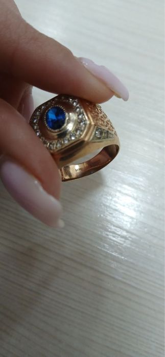 Чоловіча печатка перстень золото 585 проба