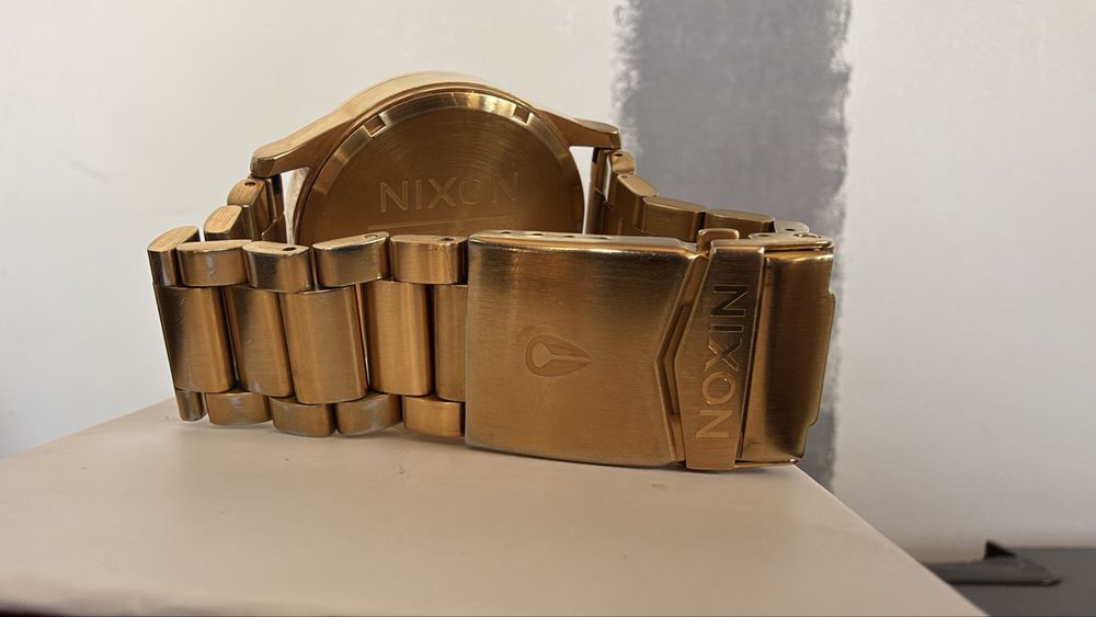 Zegarek meski Nixon Sentry SS All Gold/black