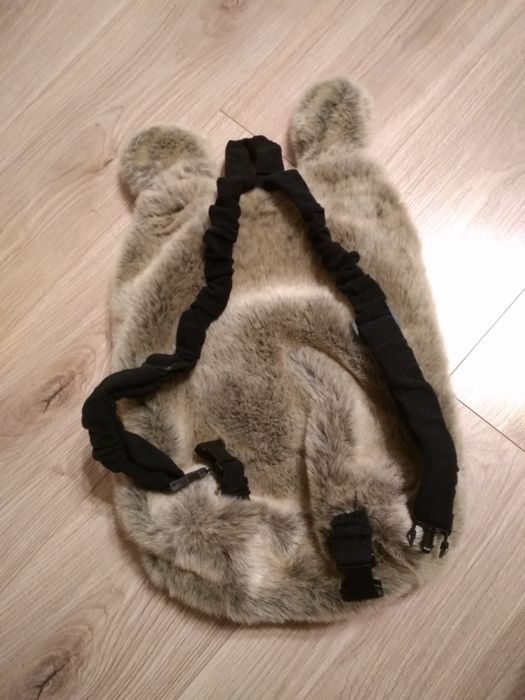 Plecak miś bardzo puszysty