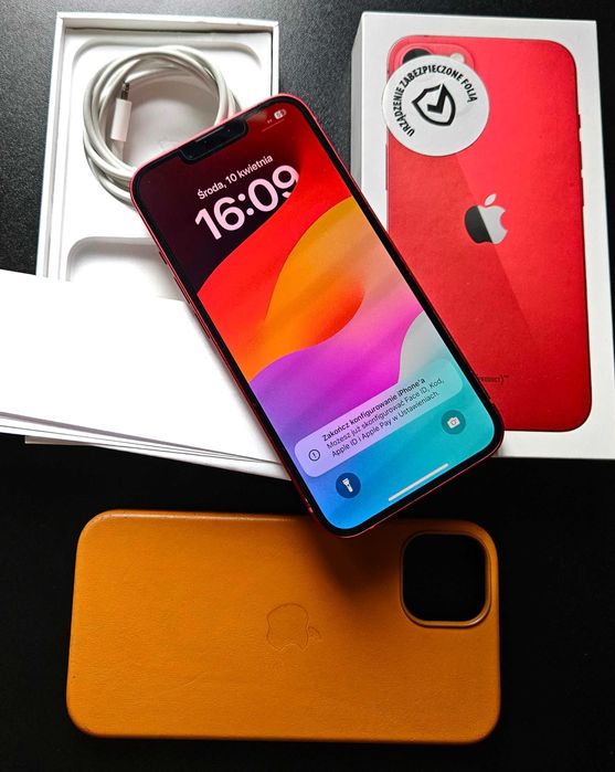 Zadbany Apple iPhone 13 5G RED Unikat ideal zamiana na inny ? Samsung?