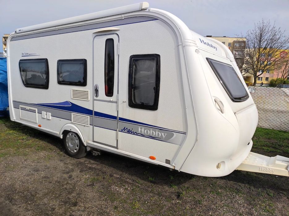 Hobby 460 De Luxe LU  Przyczepa kempingowa Hobby 460 De Luxe LU