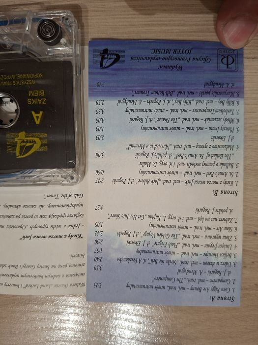 Cztery refy zestaw 3 kaset szanty