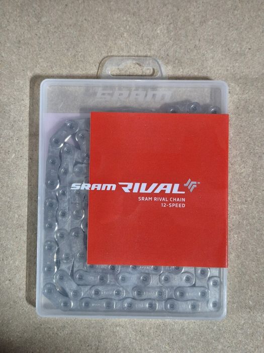 SRAM Rival AXS 12s łańcuch CN-RIVAL NOWY 120 ogniw PowerLock
SRAM Rival AXS 12s łańcuch CN-RIVAL-D1 NOWY 120 ogniw PowerLock