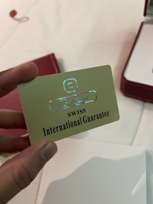 Relogio Cartier Santos-Dumont- Aço e couro - Full Set