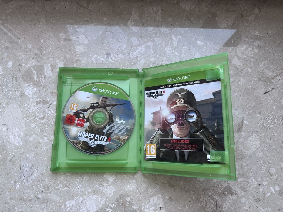Gra Sniper Elite 4 xbox one/series x.