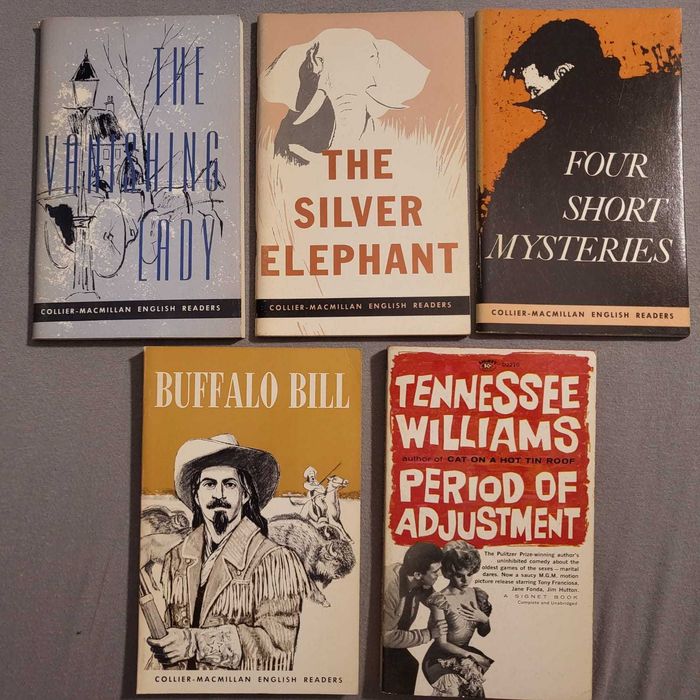 Collier - MacMillan Readers, Bufallo Bill, Vanishing Lady, Elephant.