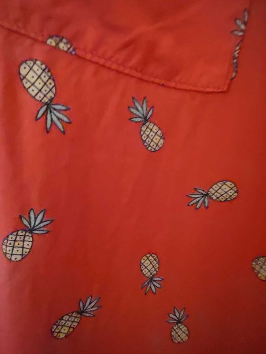 Blusa Rosa com Ananás
