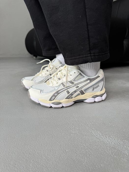 Кросівки Кроссовки Asics Gel-NYC 2055 Beige Grey Бежево-серый Бежево-сірий Кросовки Демісезон