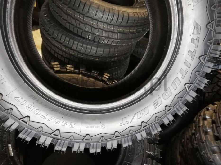 245/70 R17 WRANGLER M/T TERENOWE 4X4 Nowe opony bieżnikowane