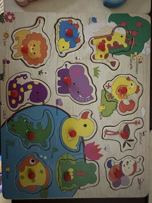 Продам деревяні пазли