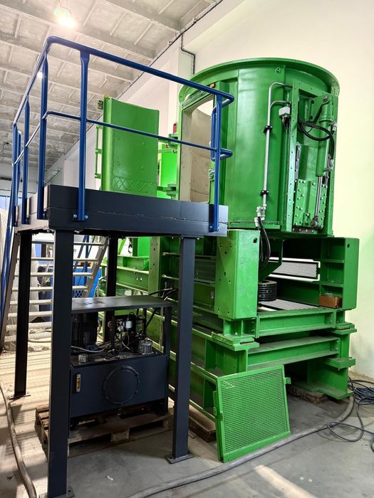 Kruszarka łańcuchowa MeWa UNI-CUT QZ 1600 do recyklingu THM, ANDRITZ