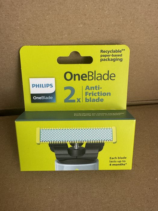 One Blade Philips Anti Friction, Body Kit, 360 Оригінальні змінні леза
