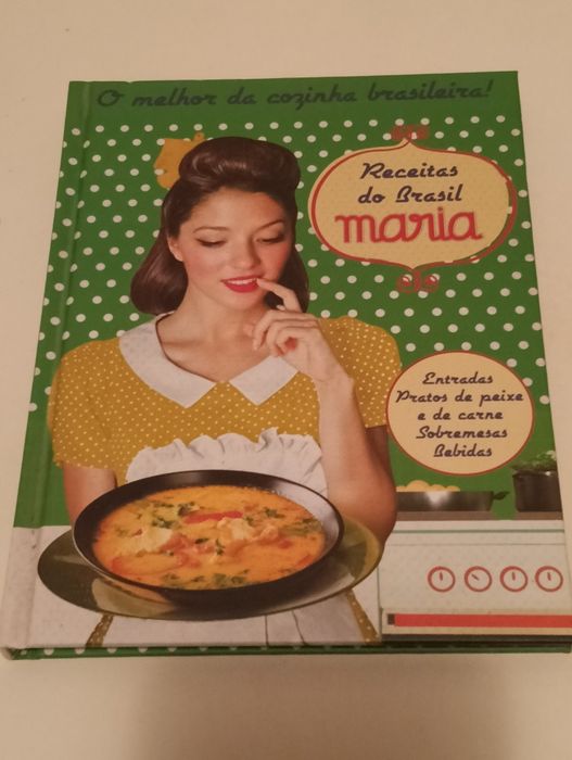 Livros de culinária Maria
