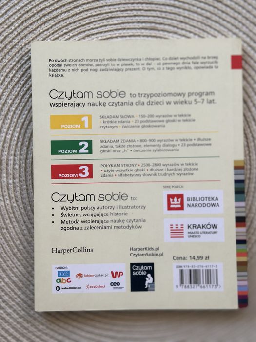 Nauka czytania "Tajemnica zielonej butelki" poziom 3