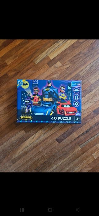Puzzle 40. Trefl. Batwheels